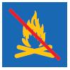 Interdiction de faire du feu